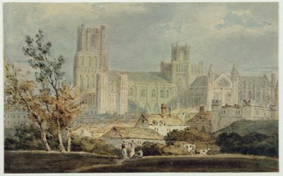 Vista de la catedral de Ely de Joseph Mallord William Turner